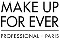Logotipo de la marca profesional Make Up For Ever